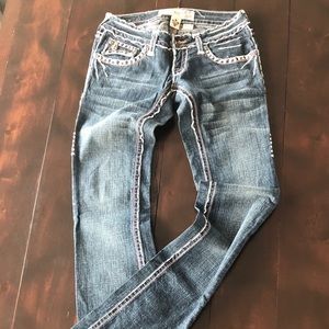 RARE!!! 💎LAGUNA BEACH👖Dazzled Bum Skinny Jeans